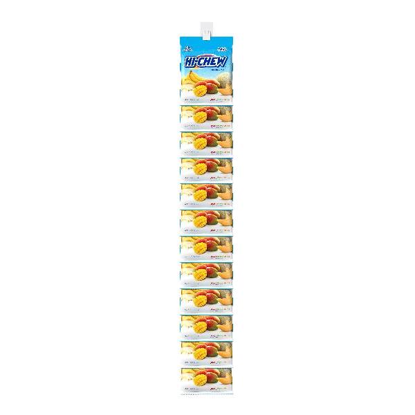 ClipsTropical Mix Peg Bag Clip Strip 3.53 Ounce Size - 12 Per Case.