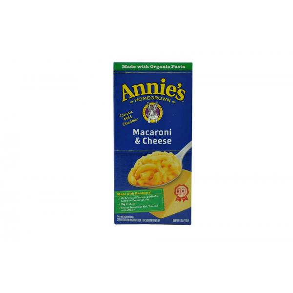 Annie's™ Mwo Macaroni & Cheese Mild Cheddar 6 Ounce Size - 12 Per Case.