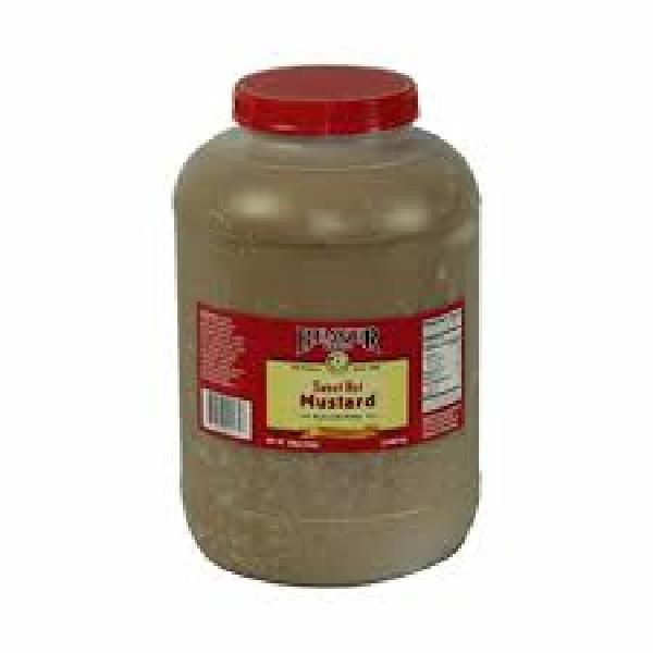 Bvr Sweet Hot Mustard Gal 8 Pound Each - 2 Per Case.