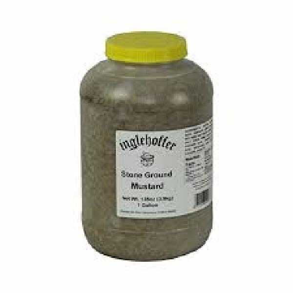 Ing Stone Ground Mustard Gal 144 Ounce Size - 4 Per Case.