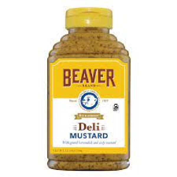 Bvr Deli Mustard Sqz 12.5 Ounce Size - 6 Per Case.