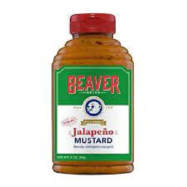 Bvr Jalapeno Mustard Sqz 13 Ounce Size - 6 Per Case.