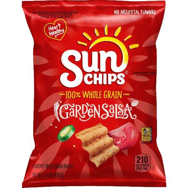 Sunchips Garden Salsa Scount 1.5 Ounce Size - 64 Per Case.