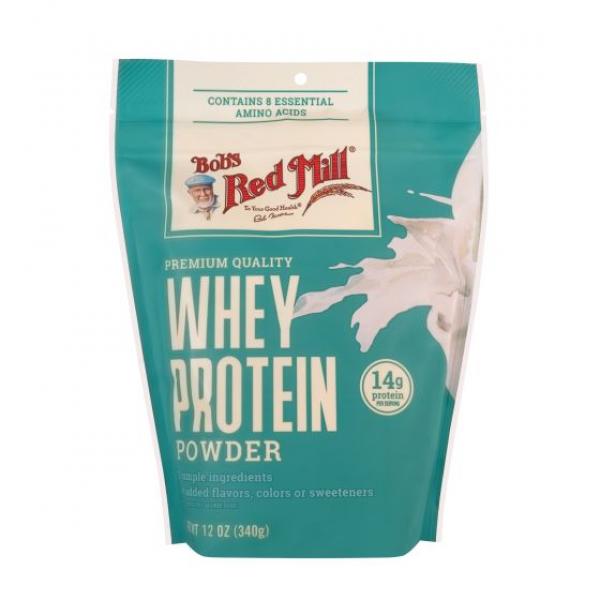 Bob's Red Mill Whey Protein Powder 12 Ounce Size - 4 Per Case.