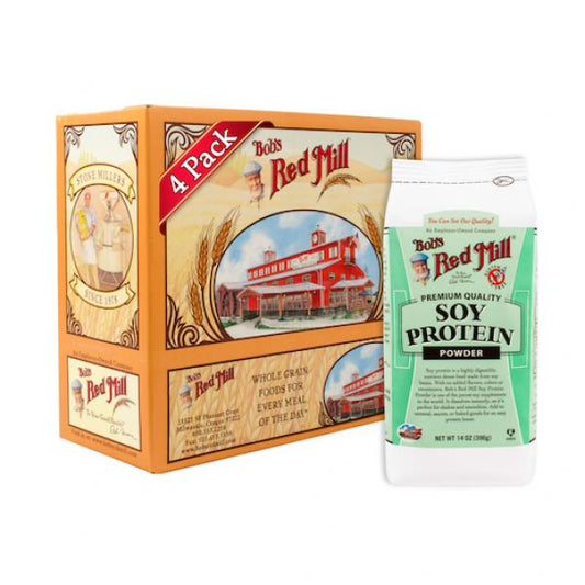 Bob's Red Mill Soy Protein Powder 14 Ounce Size - 4 Per Case.