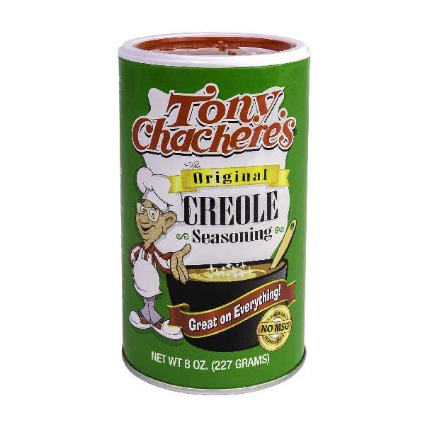 Tony Chachere's Creole Seasoning 8 Ounce Size - 12 Per Case.