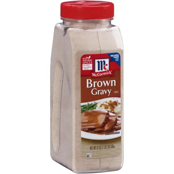 Mccormick Brown Gravy 21 Ounce Size - 12 Per Case.