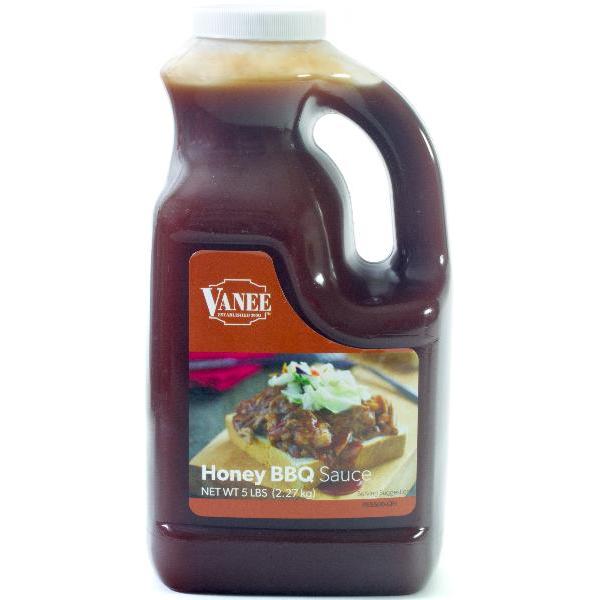 Honey BBQ Sauce 5 Pound Each - 4 Per Case.