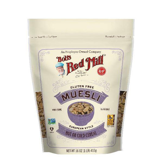 Bob's Red Mill Gluten Free Muesli 16 Ounce Size - 4 Per Case.