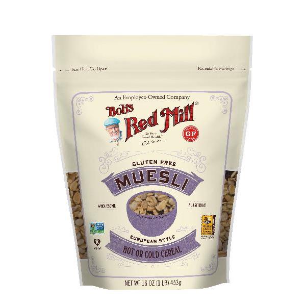 Bob's Red Mill Gluten Free Muesli 16 Ounce Size - 4 Per Case.