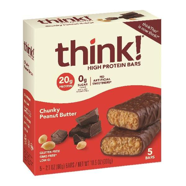 High Protein Bars Chunky Peanut Butter 10.5 Ounce Size - 24 Per Case.