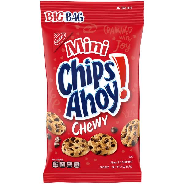 Chewy Ca Mini Big Bag 3 Ounce Size - 12 Per Case.