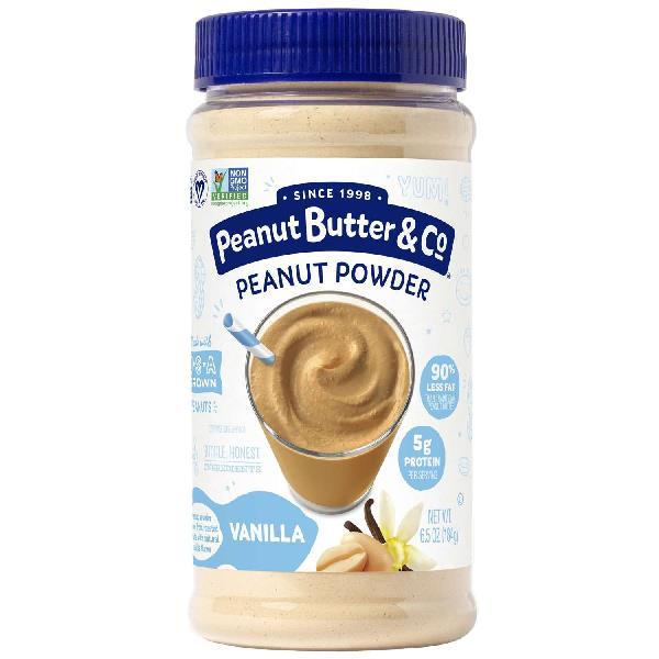 Pb&co Vanilla Peanut Powder 6.5 Ounce Size - 6 Per Case.