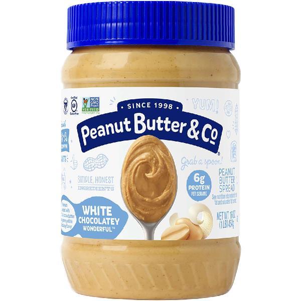 White Chocolate Wonderful Peanut Butter 16 Ounce Size - 6 Per Case.