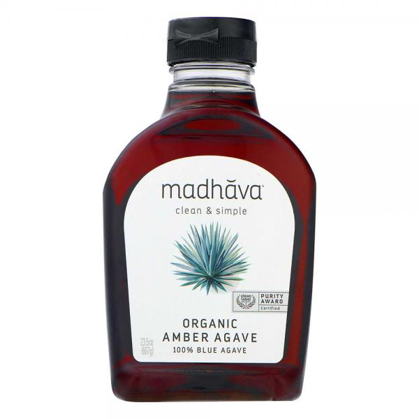 Madhava Amber Agave 23.5 Ounce Size - 6 Per Case.