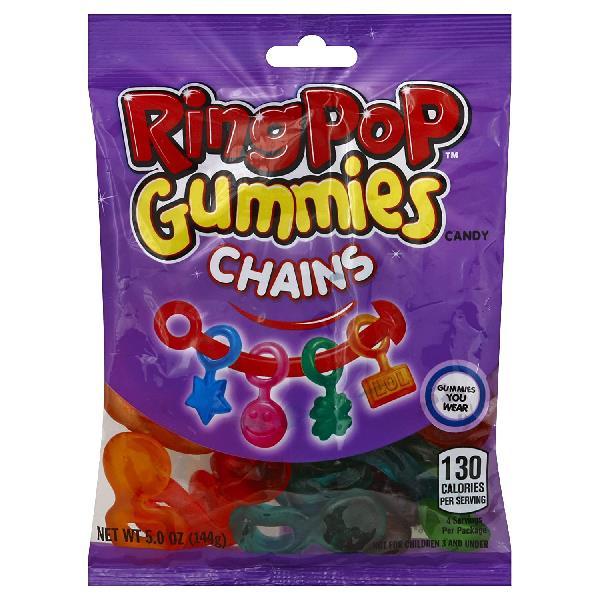 Ring Pop Candy Gummies Bulk 1120 Count Packs - 1 Per Case.