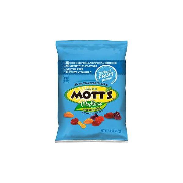 Mott's® Medleys Fruit Snacks Assorted Fruit 1.6 Ounce Size - 144 Per Case.