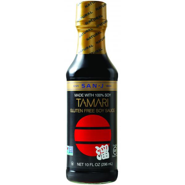 San J Gf Tamari Soy Sauce 1 Each - 6 Per Case.