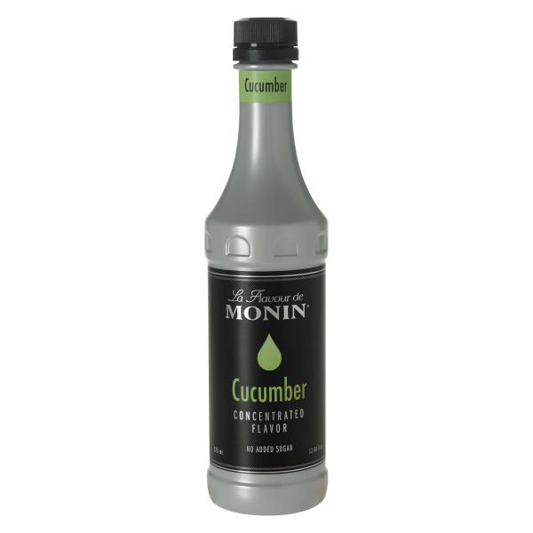 Monin Cucumber Conc Flavor 375 ML - 4 Per Case.