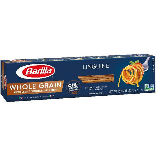 Linguine Whole Grain Barilla USA 16 Ounce Size - 20 Per Case.