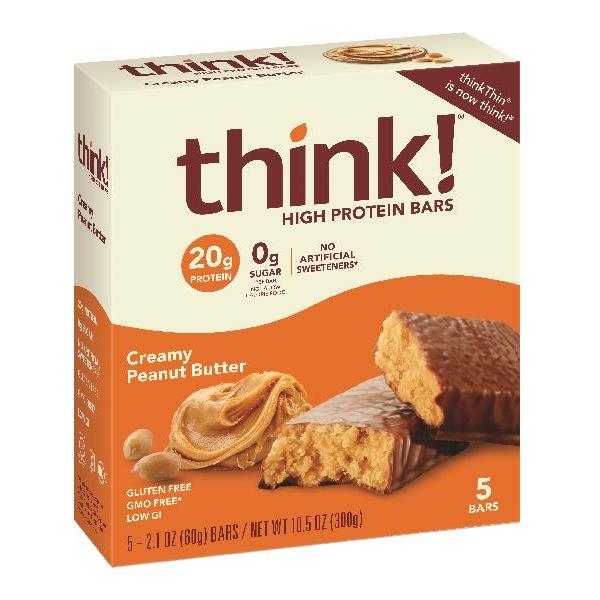 High Protein Bars Creamy Peanut Butter 10.5 Ounce Size - 24 Per Case.