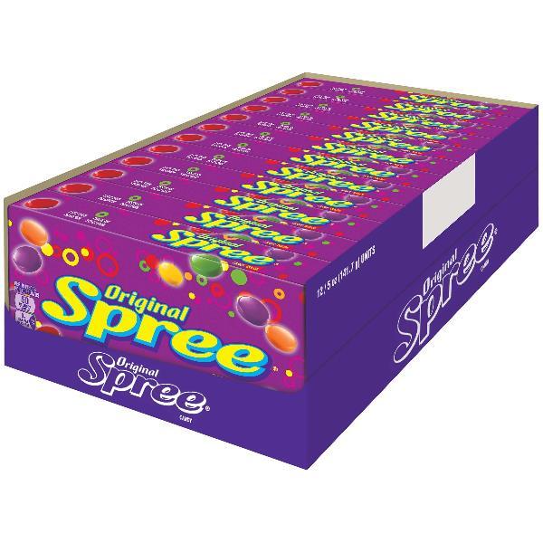 Spree Video Box 5 Ounce Size - 12 Per Case.