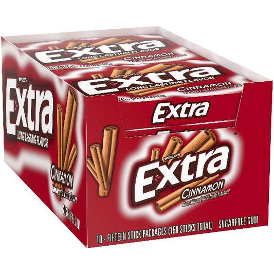 Extra Cinnamon Sticks 15 Piece - 120 Per Case.