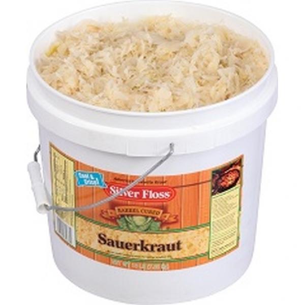 Silver Floss Krrrrisp Kraut Sauerkraut Gal Pail 1 Each - 1 Per Case.