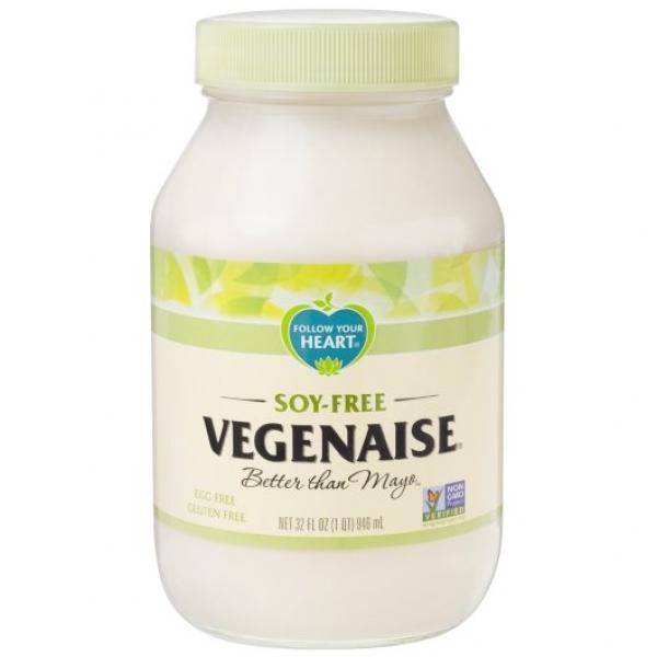 Soy Free Vegenaise Vegan Mayo 32 Ounce Size - 6 Per Case.