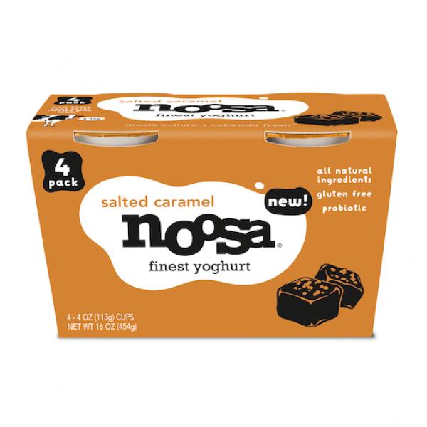 Noosa Yoghurt Salted Caramel Pack 1 Each - 6 Per Case.