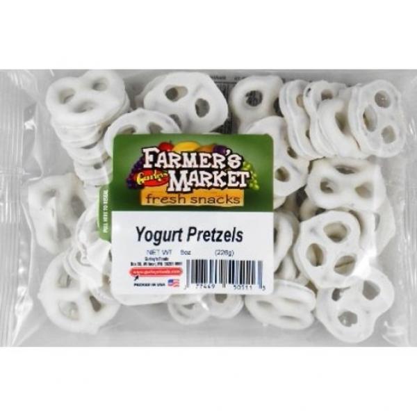 Farmers Market Yogurt Pretzels 8 Ounce Size - 8 Per Case.