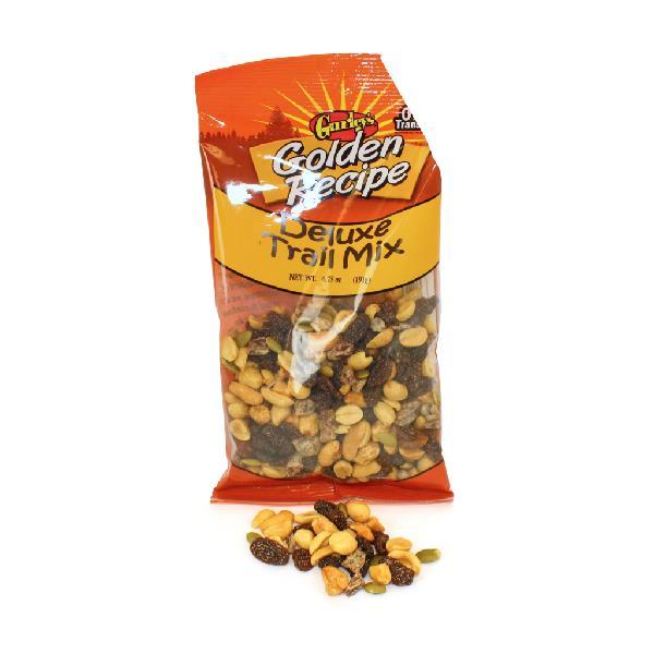 Golden Recipe Trail Mix Deluxe 6.75 Ounce Size - 8 Per Case.