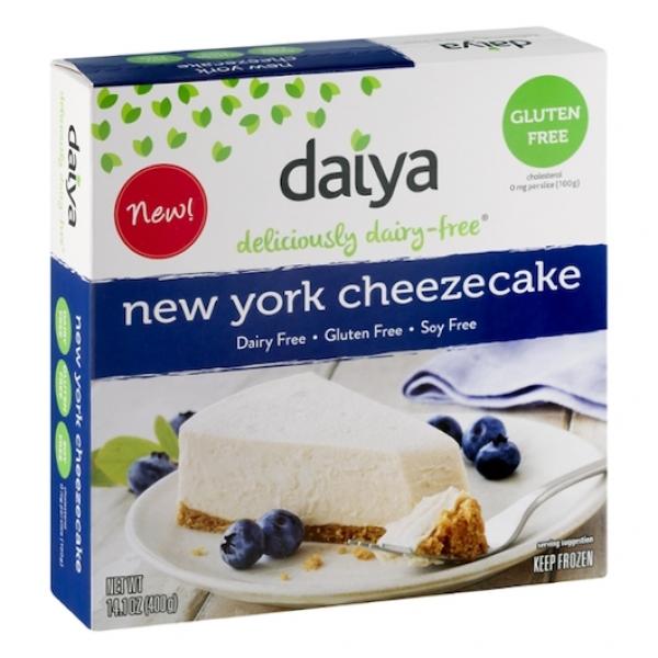 Daiya New York Cheezecake Dairy Free Glutenfree Vegan Cheesecake 14.1 Ounce Size - 8 Per Case.