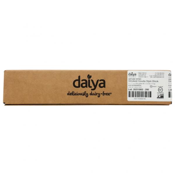 Daiya Smoked Gouda Style Block Dairy Free Gluten Free Soy Free And Plant Based Cheese 7.1 Ounce Size - 8 Per Case.