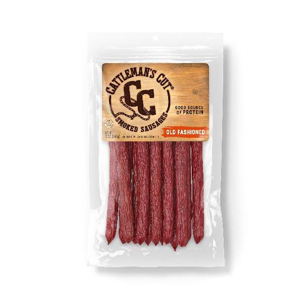 Cattlemans Smoked Sticks Ozpkg 12 Ounce Size - 8 Per Case.