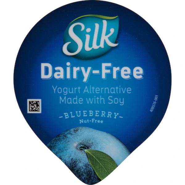 Silk Cult Soy Iml Blueberry Yogurt 5.3 Ounce Size - 8 Per Case.