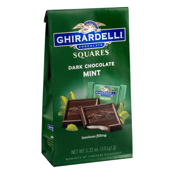 Ghirardelli Dark & Mint Filled 5.32 Ounce Size - 6 Per Case.