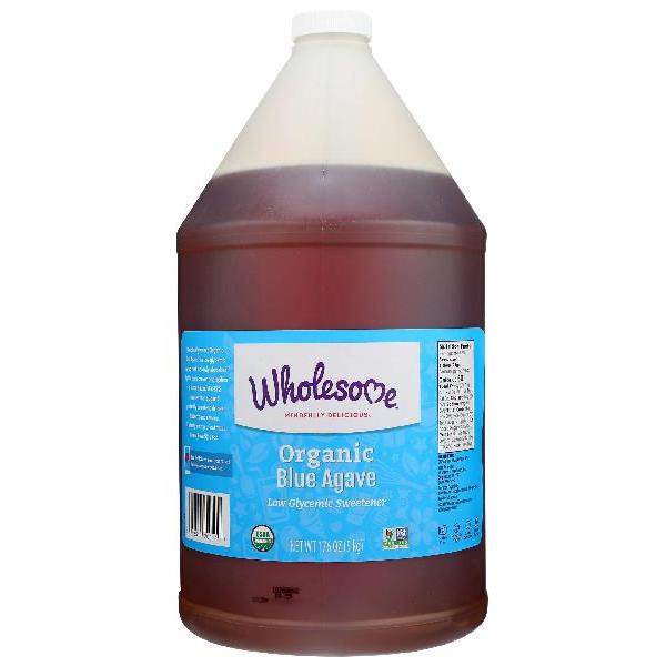 Wholesome Sweeteners Fair Trade Organic Blue Agave Jug 176 Ounce Size - 2 Per Case.