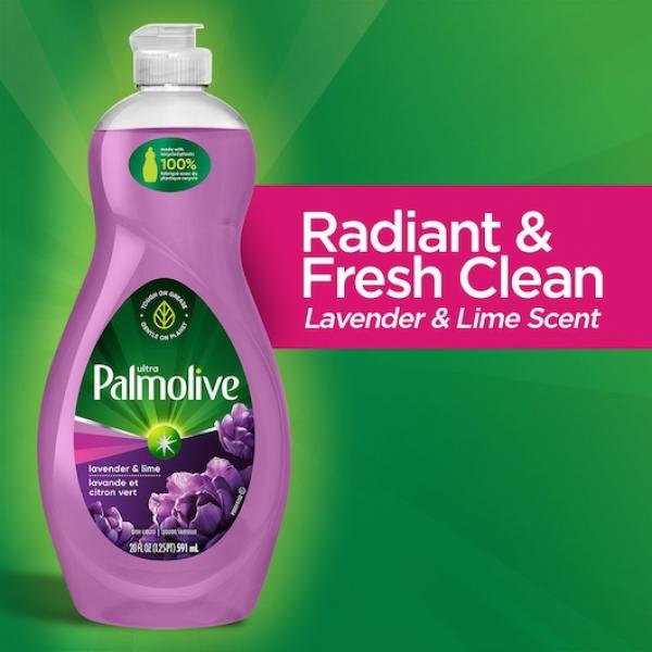 Palmolive Dish Soap Lavender Ultra 20 Ounce Size - 9 Per Case.