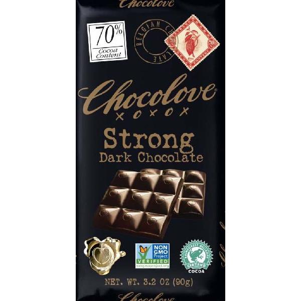 Strong Dark Chocolate (Master Case) 3.2 Ounce Size - 144 Per Case.