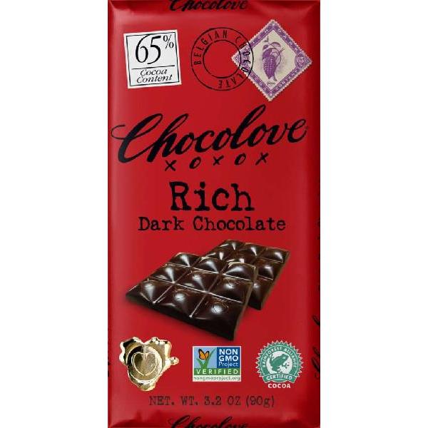 Rich Dark Chocolate (Master Case) 3.2 Ounce Size - 144 Per Case.