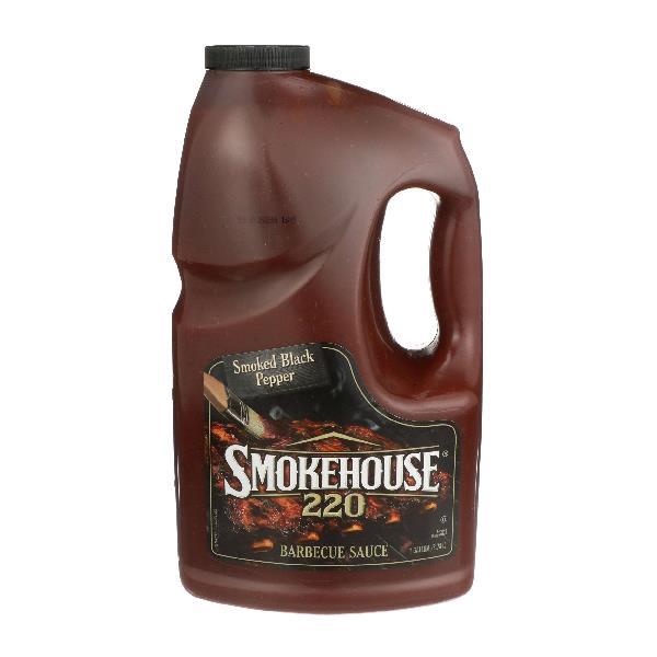 Barbecue Sauce Smoked Black Pepper Jug 1 Gallon - 2 Per Case.