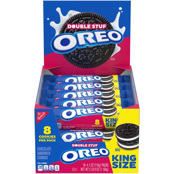 Oreo Dbl Stuf King Size 4.1 Ounce Size - 20 Per Case.