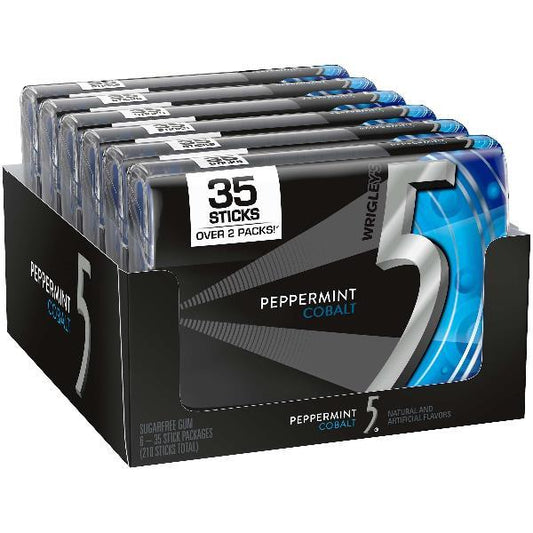 Five Stick Cobalt Eight Packages Per 35 Piece - 48 Per Case.