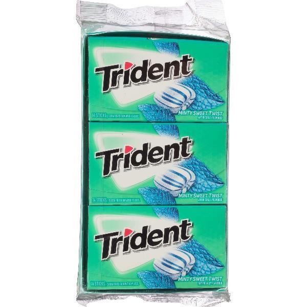 Trident Mintswt Twist 14 Count Packs - 144 Per Case.