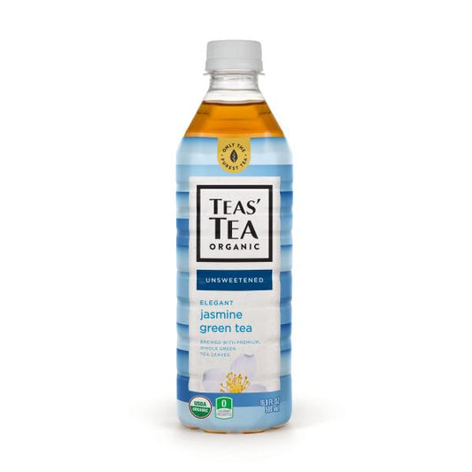 Teas' Tea Tea Unsweetened Jasmine 16.9 Fluid Ounce - 12 Per Case.