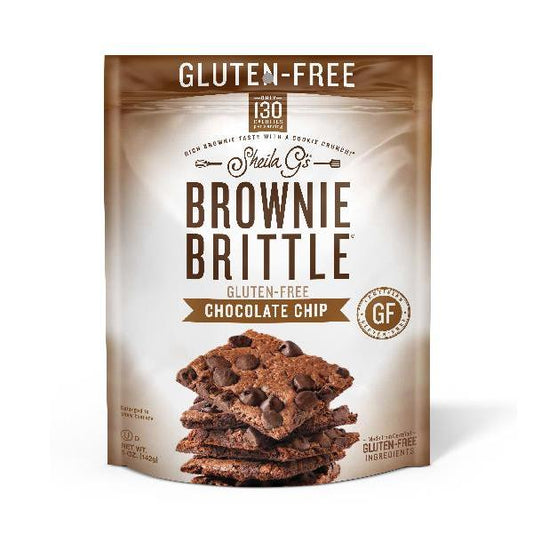 Sheila G's Chocolate Chip Gluten Free Brwn Brtl 4.5 Ounce Size - 12 Per Case.