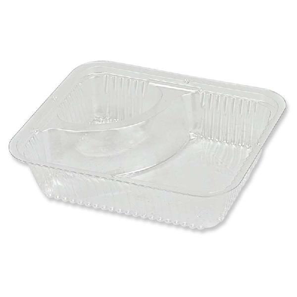 Great Western (5"x6") Compartment Nacho Trays Ea 500 Each - 1 Per Case.