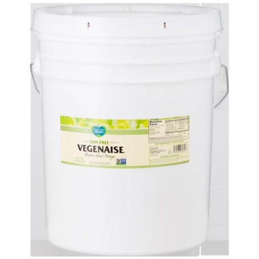 Soy Free Vegenaise Vegan Mayo Gal 5 Gallon - 1 Per Case.