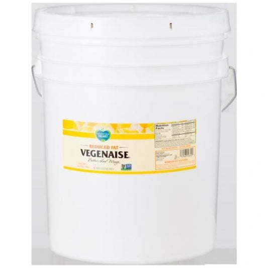 Reduced Fat Vegenaise Vegan Mayo Gal 5 Gallon - 1 Per Case.